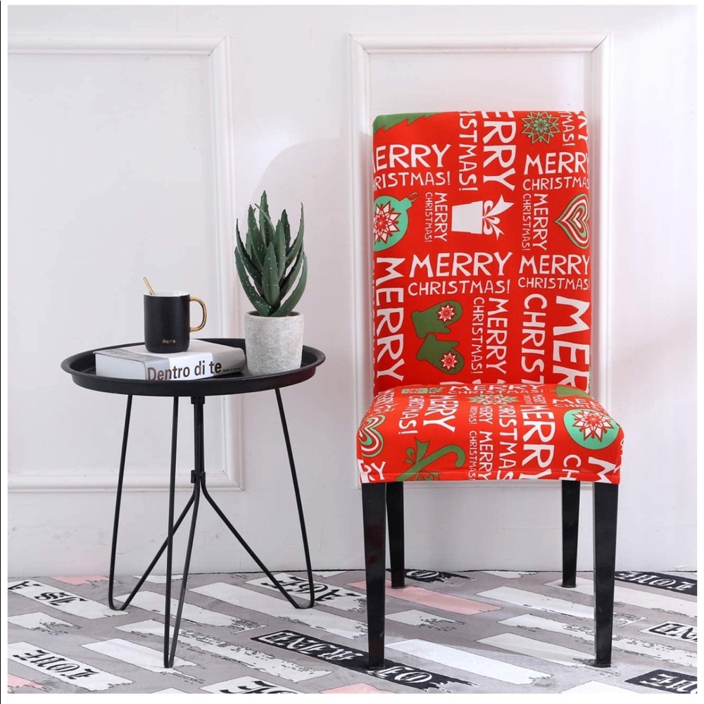 New set of 3 holiday chair covers